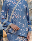 Alia Modern Kurung Summeraya 2026 in Blue
