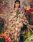 Akasia Printed Set in Olive