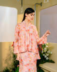 Kirana Modern Kurung Summeraya 2025 in Light Peach