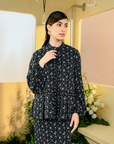 Dian Modern Kurung Summeraya 2025 in Black