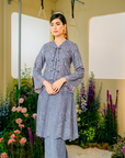 Whulan Long Kebaya Summeraya 2025 in Grey