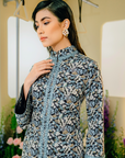 Kamilia Long Modern Kurung Summeraya 2025 in Black