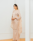 Wardina Bridal Modern Kurung in Rose Gold