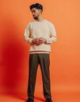 Cleo Sweatshirt in Skintone