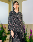 Maya Tunic Modern Kurung Summeraya 2025 in Black