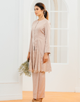 Elena Bridal Modern Kurung in Rose Gold