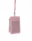 Signature Card Holder in Blossom Pink
