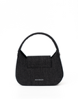 Elea Denim Bag in Black