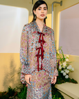 Damia Modern Kurung Summeraya 2025 in Cream