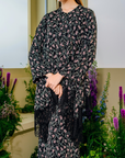Maya Tunic Modern Kurung Summeraya 2025 in Black