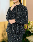 Dian Modern Kurung Summeraya 2025 in Black