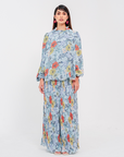 Sakura Printed Set in Blue