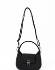 Elea Denim Bag in Black