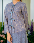 Whulan Long Kebaya Summeraya 2025 in Grey