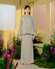 Dian Modern Kurung Summeraya 2025 in Buttermilk