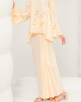 Tenang Modern Kurung Summeraya in Buttermilk Yellow