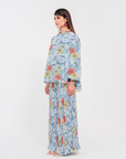 Sakura Printed Set in Blue