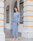 Murni Modern Kurung Summeraya in Baby Blue