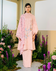 Asmara Long Modern Kurung Summeraya 2025 in Dusty Pink