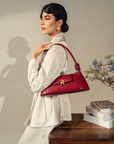 Lumi Bag in Burgundy