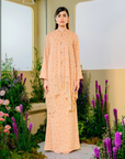 Maya Tunic Modern Kurung Summeraya 2025 in Dusty Peach