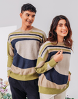 Roma Multicolour Sweater in Earthy