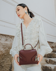 Hobba Bag in Burgundy