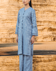 Reenaya Long Kurung Summeraya 2026 in Blue