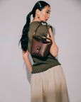 Erra Crossbody Bag in Belgium Chocolate