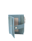 Teo Small Wallet in Ash Blue