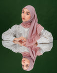 Semaya Scarves in Blossom Pink