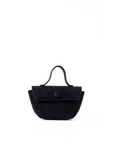 Detachable mini pouch from Rico Rinaldi Mendy shoulder bag in Black, crocodile embossed vegan leather pouch for coins, keys and earphones