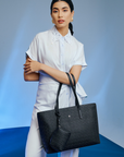 Jiro Tote Bag in Black