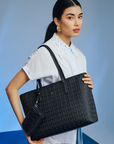 Jiro Tote Bag in Black