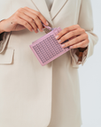 Signature Card Holder in Blossom Pink