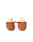 Dipta Denim Mules in Brown