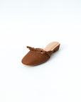 Dipta Denim Mules in Brown