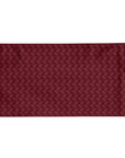 Rivora Embossed Shawl in Burgundy