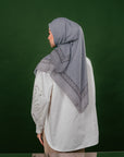 Semaya Scarves in Cool Grey