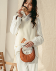 Croissant Bag in Chocotart