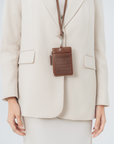 Signature Card Holder in Cinnamon