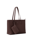 Jiro Tote Bag in Dark Brown