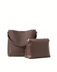 Dumma Hobo Bag in Dark Brown