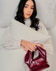 Erin Bag in Dark Burgundy