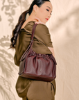 Olma Bag in Dark Burgundy