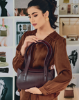 Rojji Bag in Dark Coffee