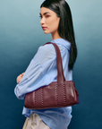 Pitta Bag in Dark Maroon