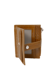 Teo Small Wallet in Dark Brown