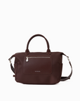 Nomi Nylon Tote Bag in Dark Brown