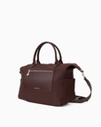 Nomi Nylon Tote Bag in Dark Brown